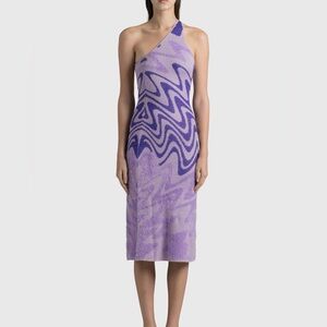 HOUSE OF SUNNY / NWT Wannabe Hockney Dress Parma Violet